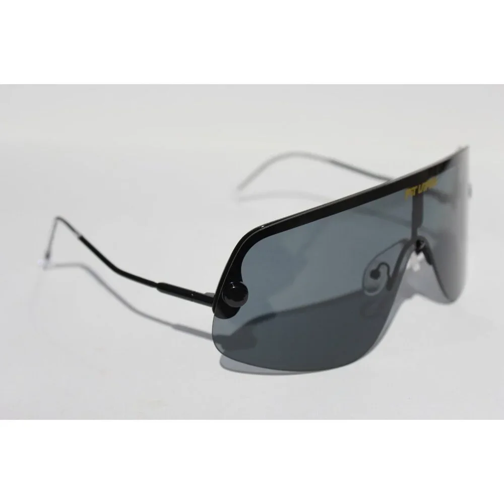 PIT VIPER The Exec Limousine POLARIZED Sunglasses Black/Smoke Interchange NEW